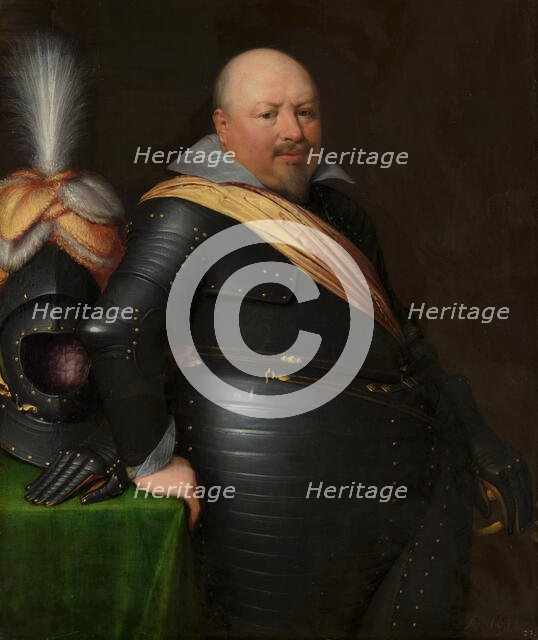 Portrait of Nicolaas Schmelzing (1561-1629), c1610s. Creator: Jan Anthonisz van Ravesteyn.