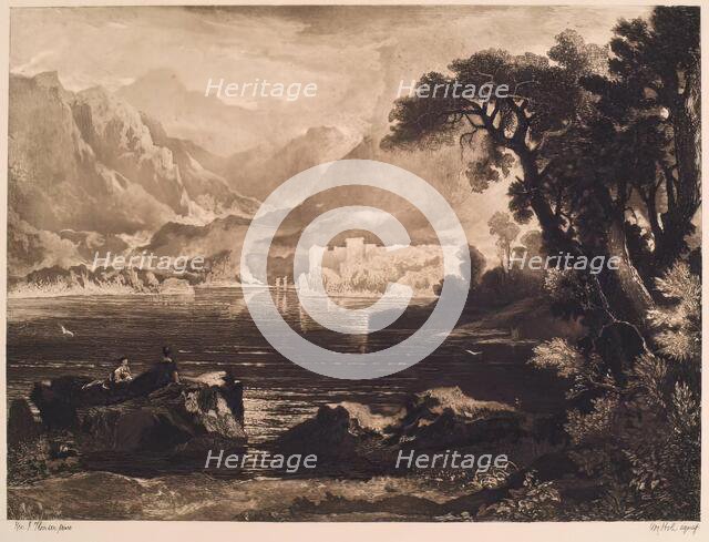 Castle Urquhart, (c1820s), c1889. Creator: William Brassey Hole.