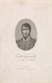 Eugène de Beauharnais (1781-1824), Viceroy of the Kingdom of Italy, Grand Duke of Frankfurt, Duke of