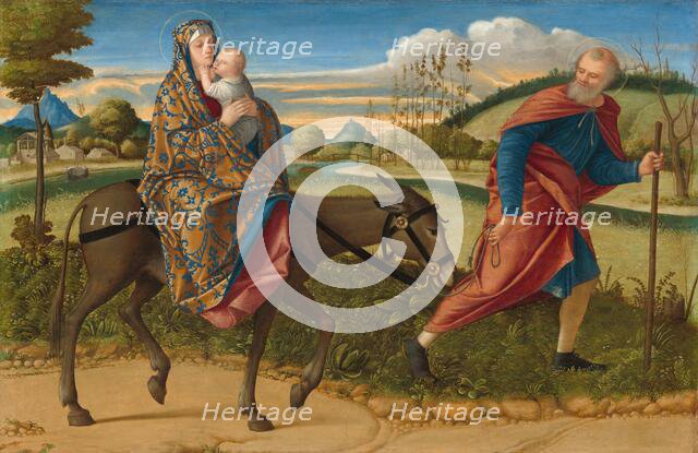 The Flight into Egypt, c. 1515. Creator: Vittore Carpaccio.