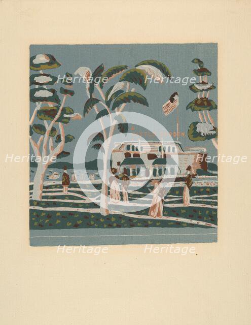 Bandbox Design, 1935/1942. Creator: Unknown.