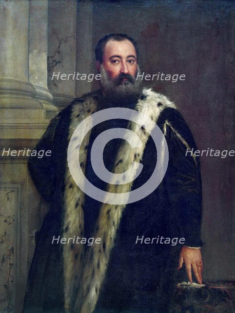 Portrait of Procurator Alessandro Contarini, c. 1565. Creator: Veronese, Paolo (1528-1588).