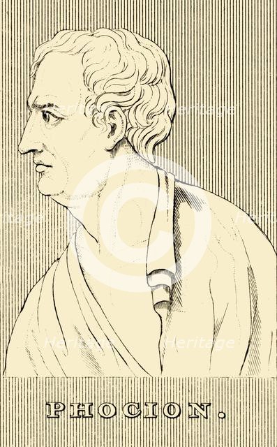 'Phocion', (c402-c318 BC), 1830. Creator: Unknown.