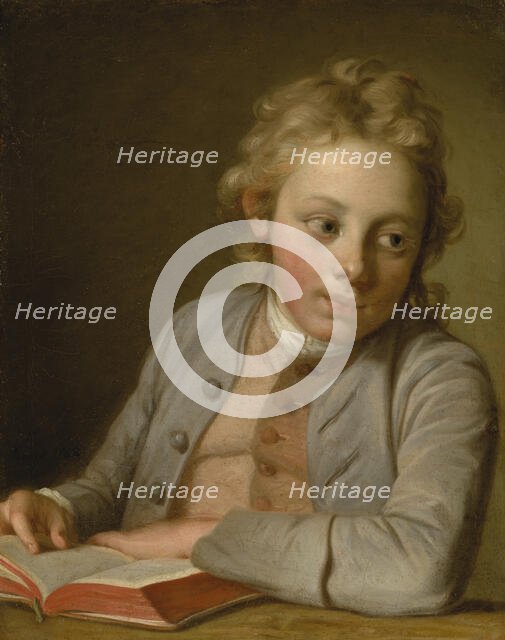 Portrait of a Boy, 1762. Creator: Per Krafft the Elder.