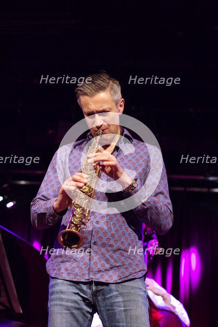 Dave O'Higgins, Under Ground Theatre, Eastbourne, East Sussex, 2015. Artist: Brian O'Connor.