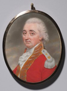 Portrait of Lieutenant General Daniel Burr, 1799. Creator: John I Smart (British, 1741-1811).