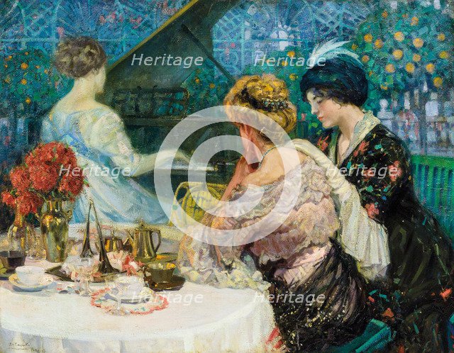 The piano player, 1913.