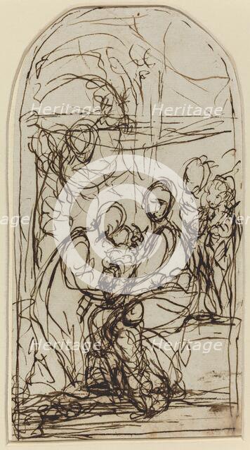 The Mystic Marriage of Saint Catherine?, c. 1600. Creator: Unknown.