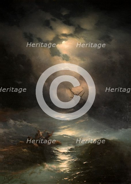 North Sea Storm, 1865.