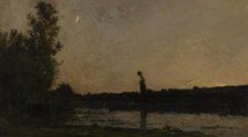 Twilight, 1866. Creator: Charles Francois Daubigny.