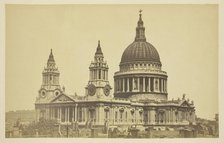 St. Paul's Cathedral, 1850-1900. Creator: Unknown.