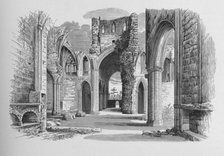'Nave and North and South Aisle', Melrose Abbey, c1880, (1897). Artist: Alexander Francis Lydon.