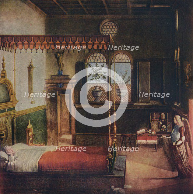 The Dream of St Ursula, 1495, (1911).