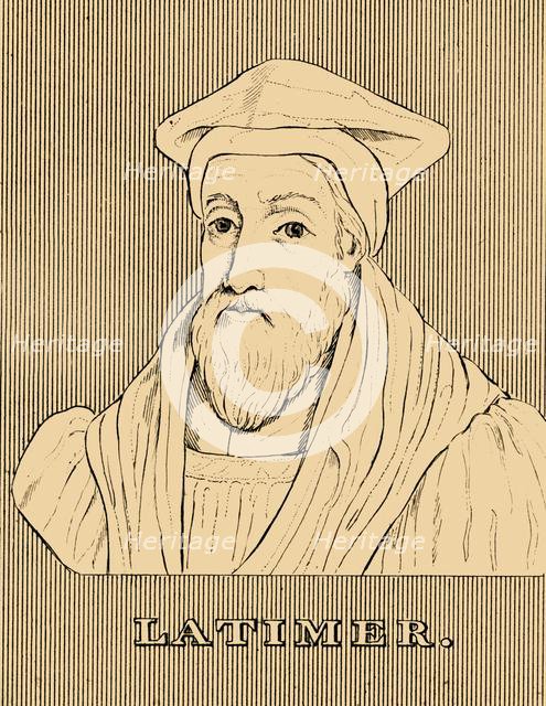 'Latimer', ( c1487-1555), 1830. Creator: Unknown.