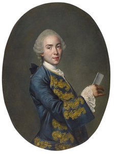 Portrait of a young man, ca 1760.
