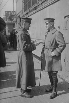 Generals Vanderbilt & O'Ryan, between c1915 and c1920. Creator: Bain News Service.