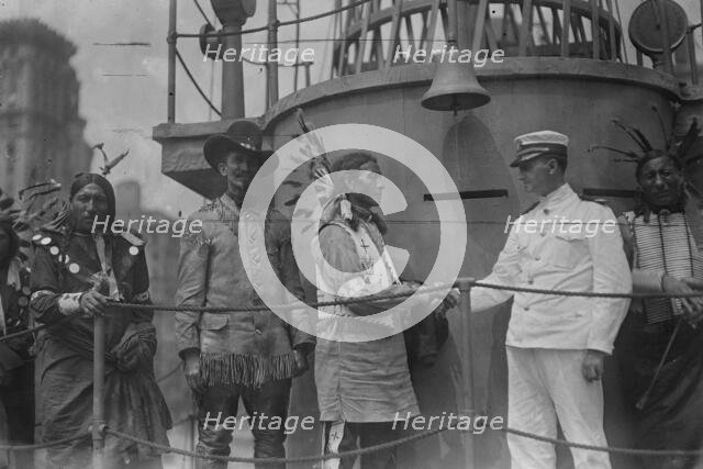 Bald Eagle, Wells Hawks, 28 Jul 1917. Creator: Bain News Service.