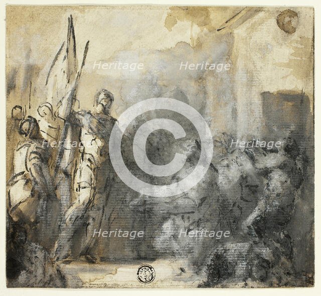 David and Abigail, n.d. Creator: Domenico Mondo.