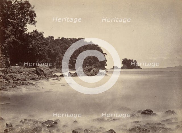Tropical Scenery, View of Limon Bay, 1871. Creator: John Moran.