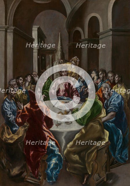 The Feast in the House of Simon, 1608/14. Creator: El Greco.