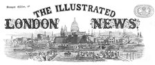 Front page of the "Illustrated London News", 1868. Creator: Unknown.