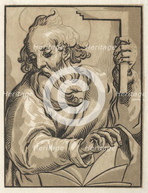 Christ and the Apostles: St. Thomas (with the Square), 1600s. Creator: Ludolph Büsinck (German, 1590-1669).