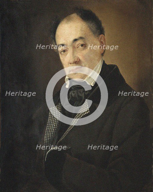 Portrait of the composer Alexey Nikolayevich Verstovsky (1799-1862), 1840s.