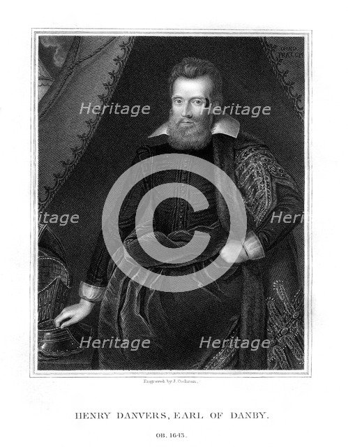Henry Danvers, Earl of Danby, (1828).Artist: J Cochran