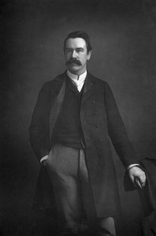 William Martin Conway, 1st Baron Conway of Allington (1856-1937), 1893.Artist: W&D Downey