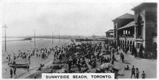 Sunnyside Beach, Toronto, Canada, c1920s. Artist: Unknown