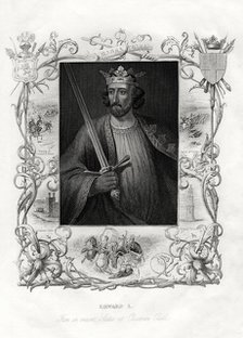 Edward I, 1860. Artist: Unknown