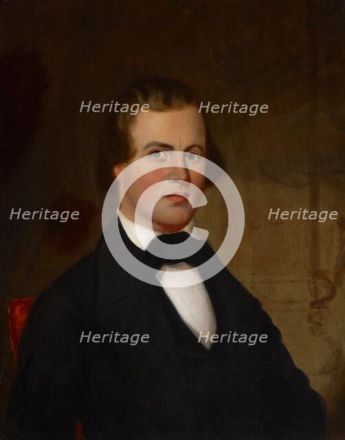 Portrait of Joseph E. Pope, about 1845. Creator: Joseph Oriel Eaton.
