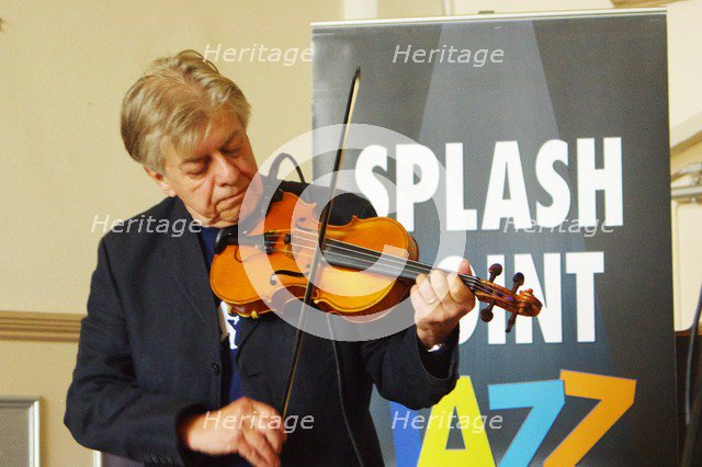 Mike Piggott, Eastbourne Jazz Festival, Leaf Hall, Eastbourne, East Sussex, 30 Sep 2018.  Creator: Brian O'Connor.