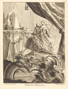 l'Heureux Moment, 1736. Creator: Antoine Aveline.