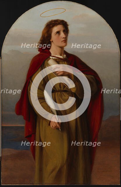 St. John the Evangelist, 1866. Creator: Victorine Nordenswan.