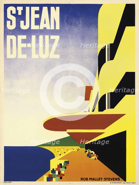 Saint-Jean-de-Luz, 1928. Creator: Mallet-Stevens, Robert (1886-1945).