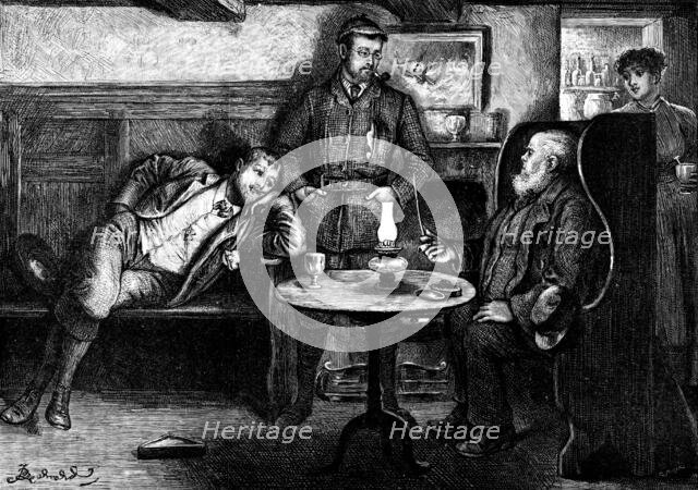 "Look here, Sir: a Scillonian in the old days called himself pilot, fisherman, shopkeeper...", 1890. Creator: R. Taylor.