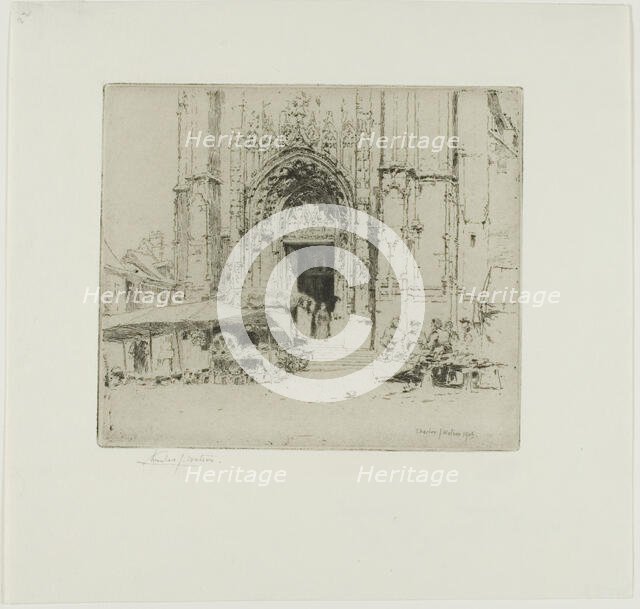 Neufchatel en Bray, 1905. Creator: Charles John Watson.