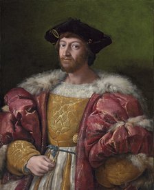Portrait of Lorenzo II de' Medici, Duke of Urbino (1492-1519), ca 1518.