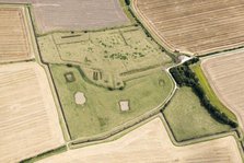 Hagnaby Abbey, earthworks of the Premonstratensian Abbey, near Sutton on Sea, Lincs, 2019. Creator: Historic England.