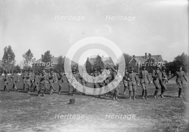 Fort McHenry - Groups, 1917. Creator: Harris & Ewing.