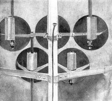 Lantern-room, Little Crosby Lighthouse, in which the fire originated, 1898. Creator: Unknown.