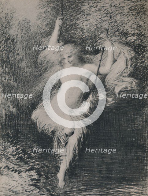 'Sarah the Bather', 1892, (1946). Artist: Henri Fantin-Latour.