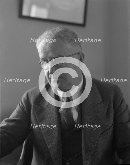 Walter E. Packard, Acting Director, Rural Resettlement Division, 1936. Creator: Dorothea Lange.