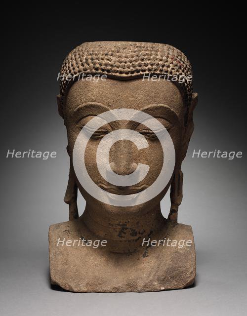 Head of Buddha, 1350-1425. Creator: Unknown.