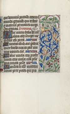 Book of Hours (Use of Rouen): fol. 73r, c. 1470. Creator: Master of the Geneva Latini (French, active Rouen, 1460-80).