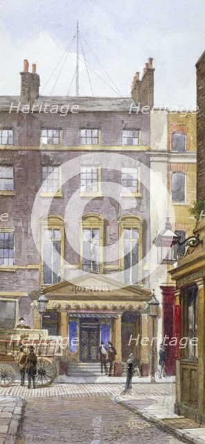 View of the New Royalty Theatre, Dean Street, Westminster, London, 1882. Artist: John Crowther