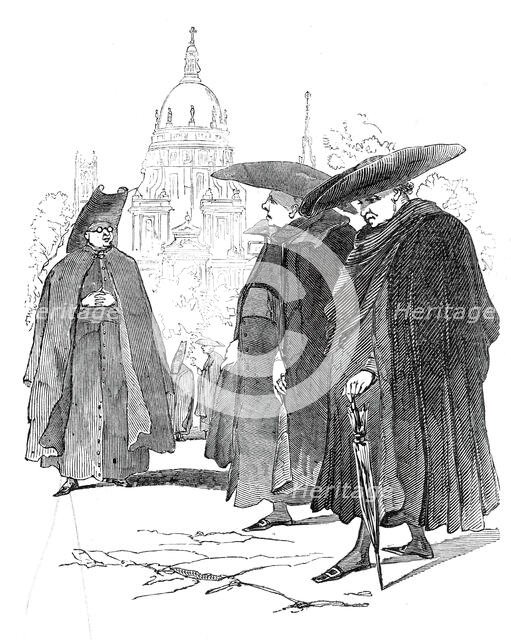 Priests, at Madrid, 1845. Creator: Unknown.