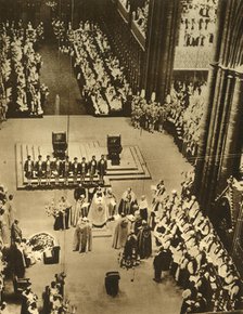 'The Crowning of King George VI', 1937. Creator: Photochrom Co Ltd of London.