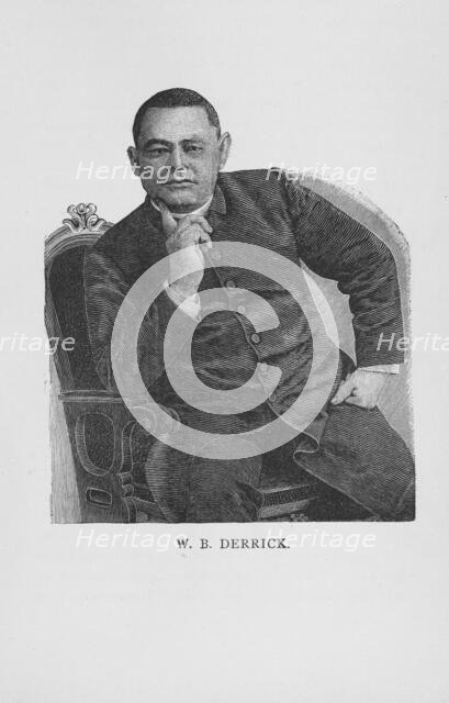 W. B. Derrick, 1887. Creator: Unknown.